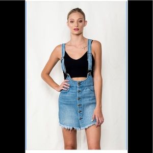 Sneak Peek Jean SKIRTALL W/ RAW HEM ( Free People)